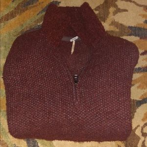 Free People Quarter Zip Pullover